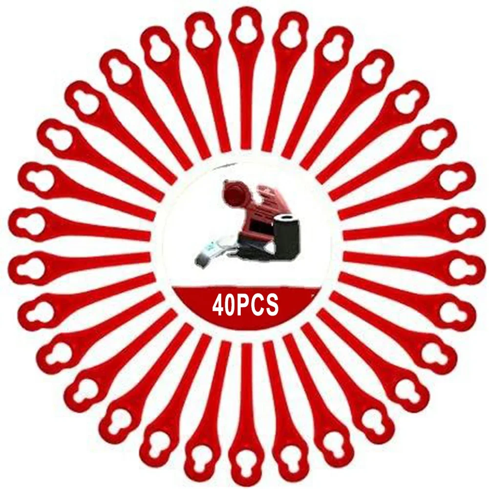 Gardening Tools Lidl - Kepala pemotong pemangkas rumput, 40Pcs pisau