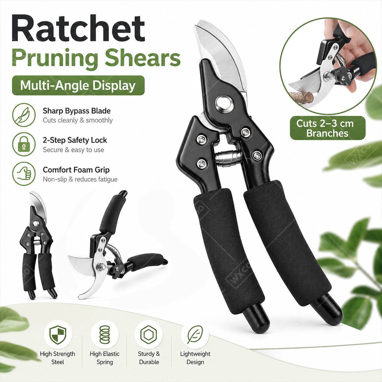 Gardening Tools To Cut Branches - Gunting Baja Anti Karat untuk Merangkai