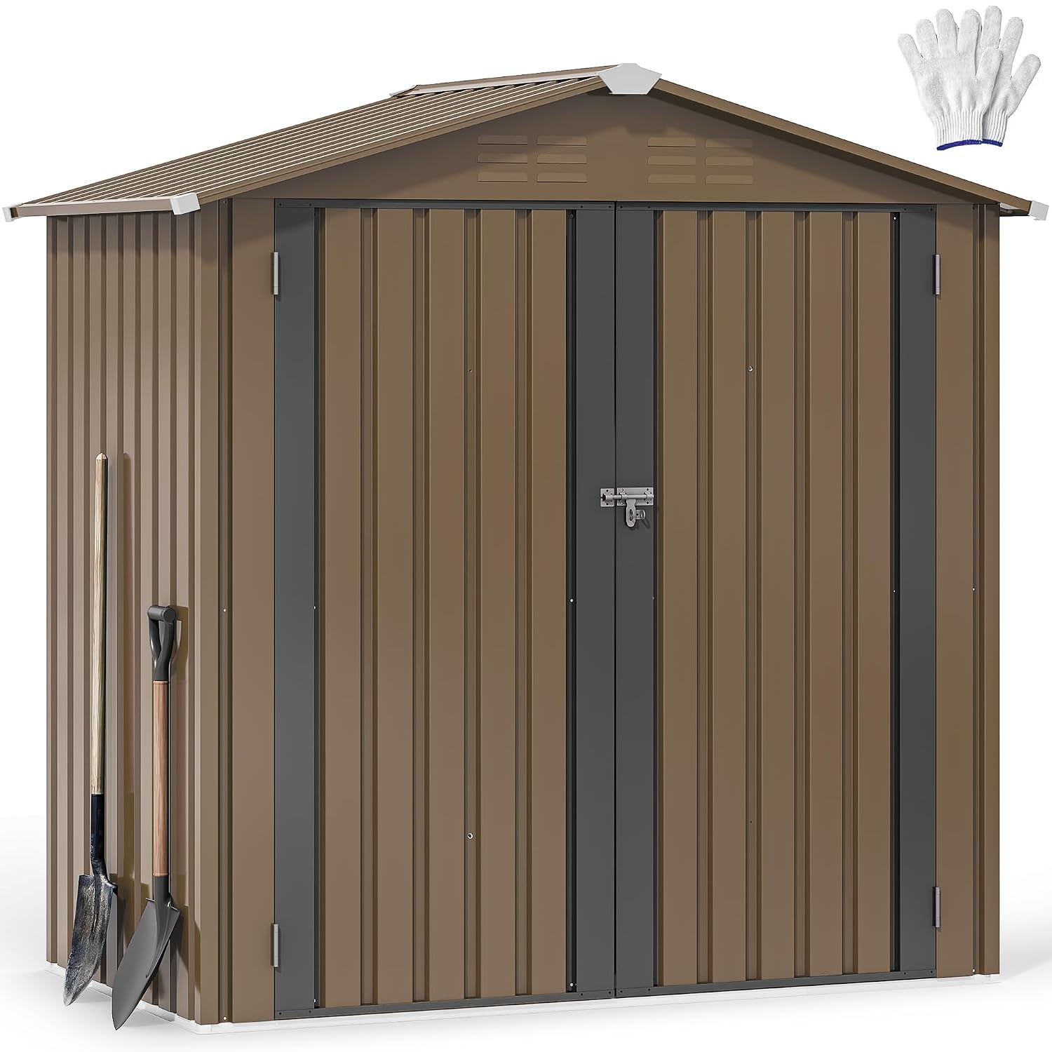 Gardening Tools Storage - Gudang Penyimpanan Luar Ruangan dari Logam