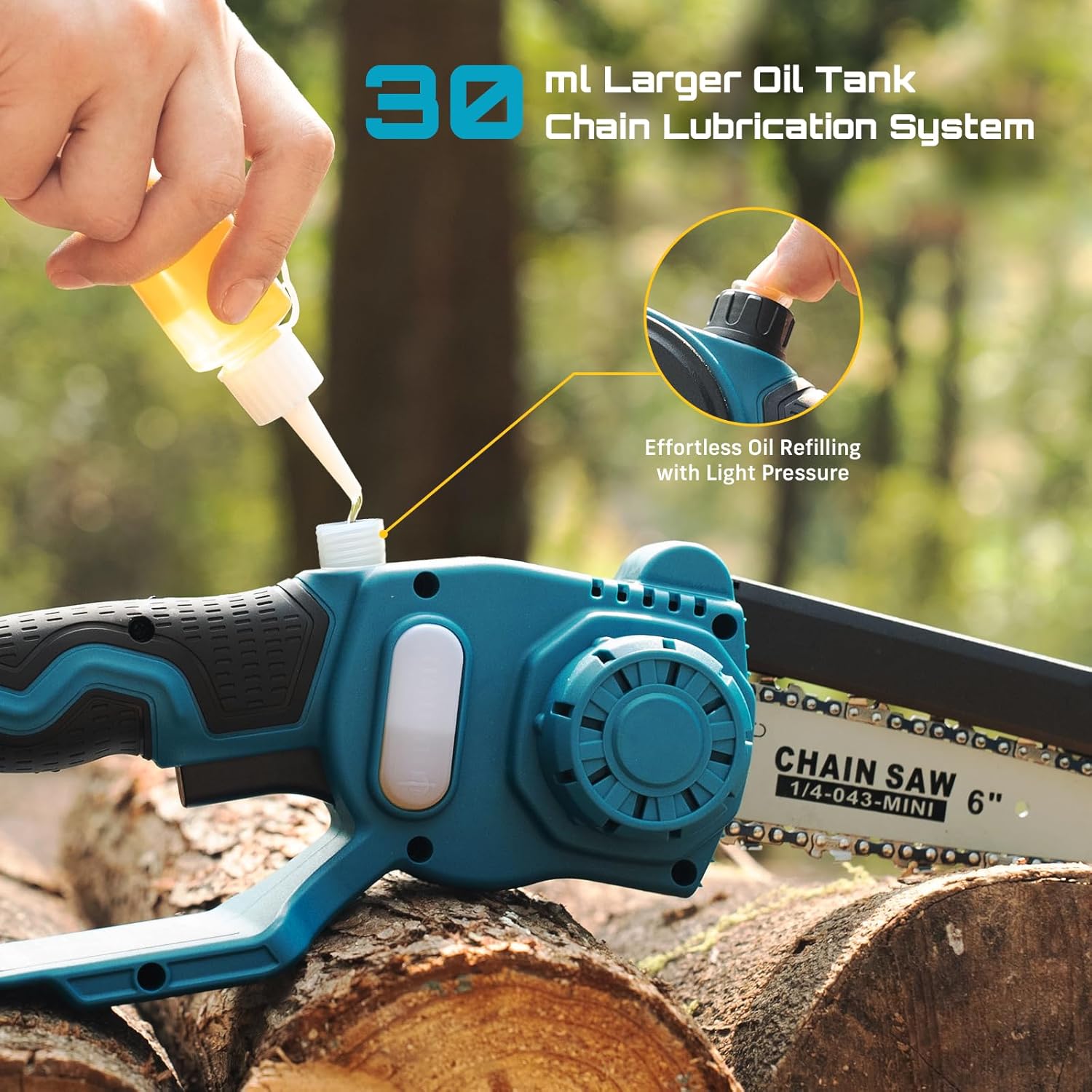 Gardening Tools To Cut Branches - SEESII 2-in-1, Gergaji Listrik Tanpa Kabel