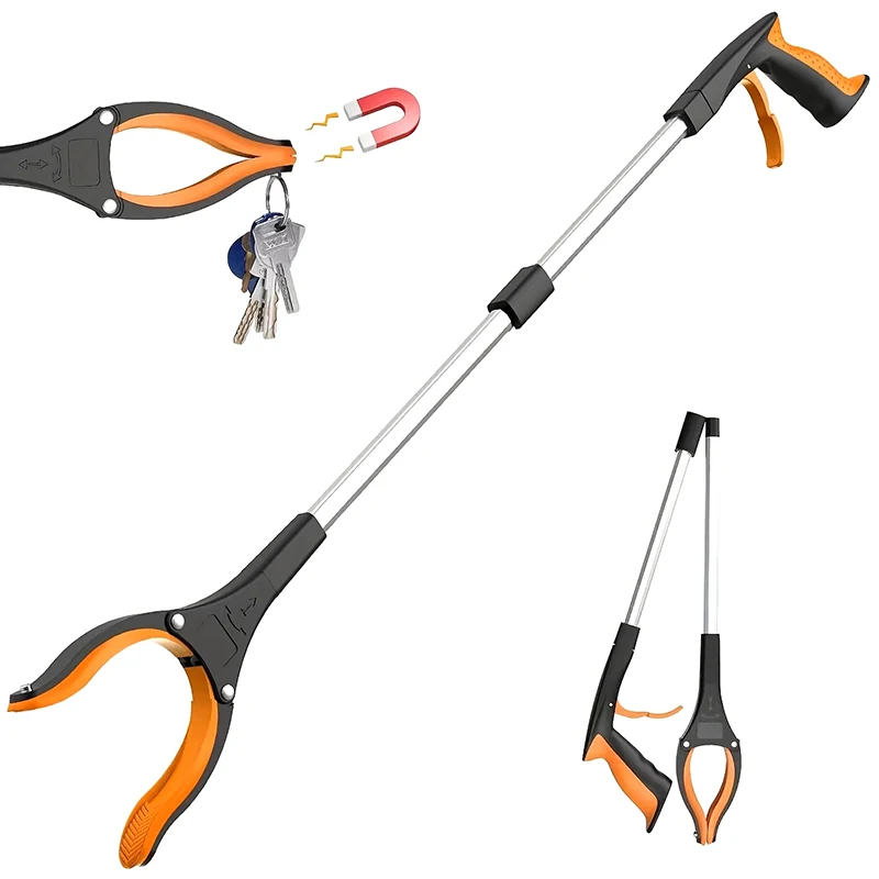Gardening Tools For Elderly - 32 Inci Ekstra Panjang Lipat Grabber