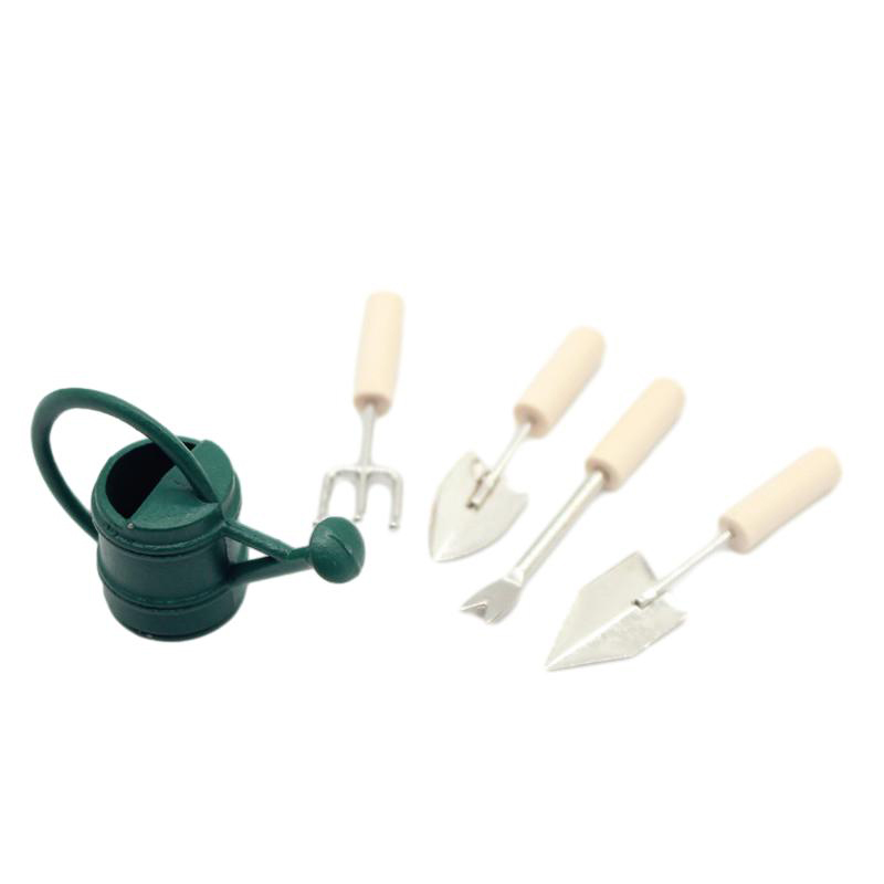 Gardening Tools Toys - 1:12 miniatur rumah boneka alat Taman
