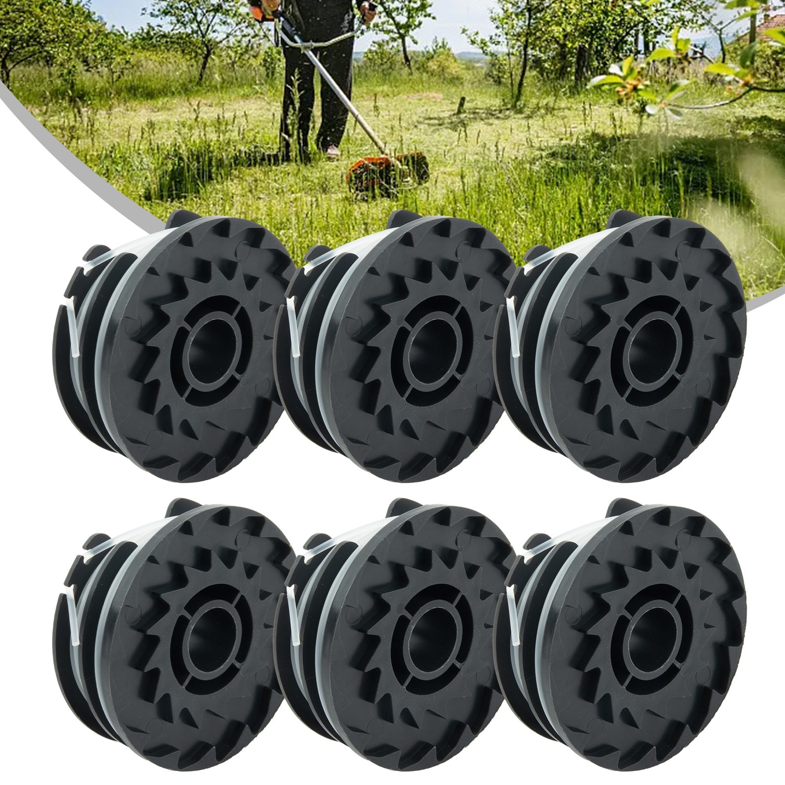 Gardening Tools Lidl - Portabel 1/6 buah kumparan benang untuk