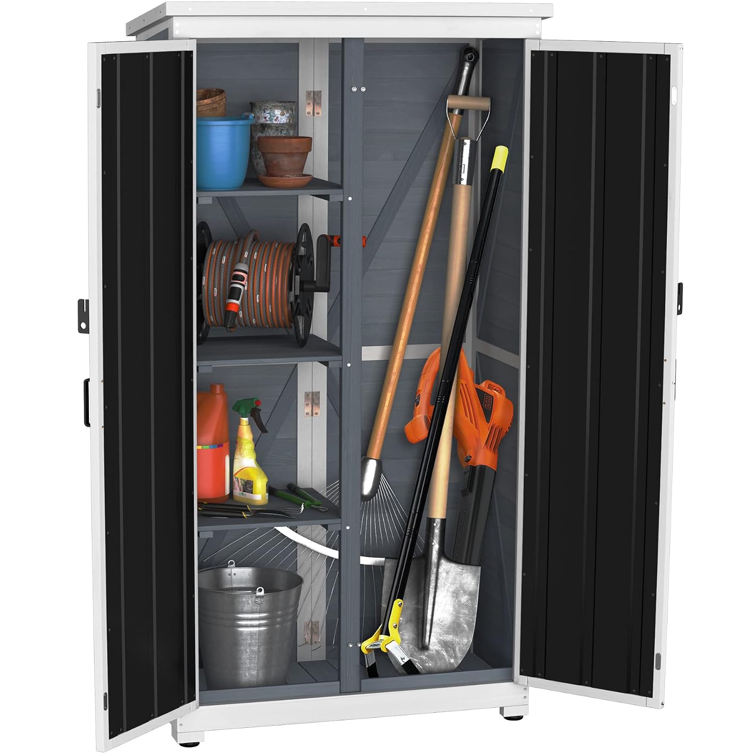 Lemari Penyimpanan Luar Ruanga - Gardening Tools Storage ulasan dan harga