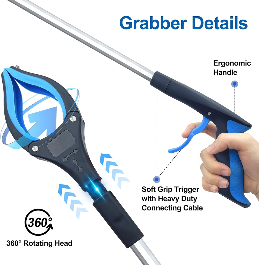 Penjepit Sampah Lipat dengan P - Gardening Tools For Elderly ulasan dan harga