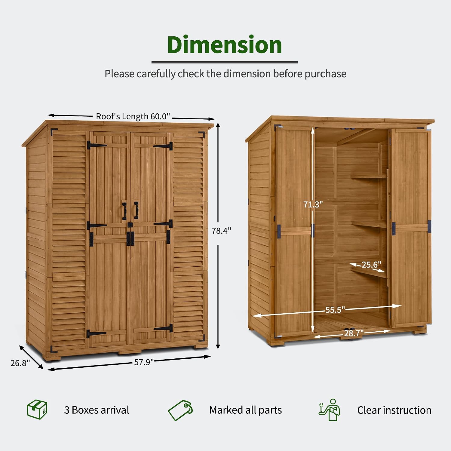 Lemari Penyimpanan Luar Ruanga - Gardening Tools Storage ulasan dan harga