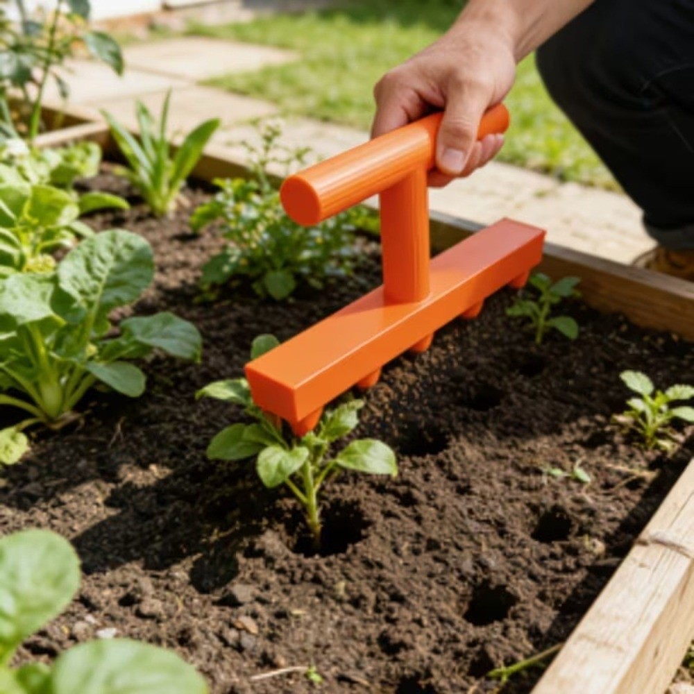 Alat Penanam Tanaman Plastik 5 - Garden Row Marker ulasan dan harga