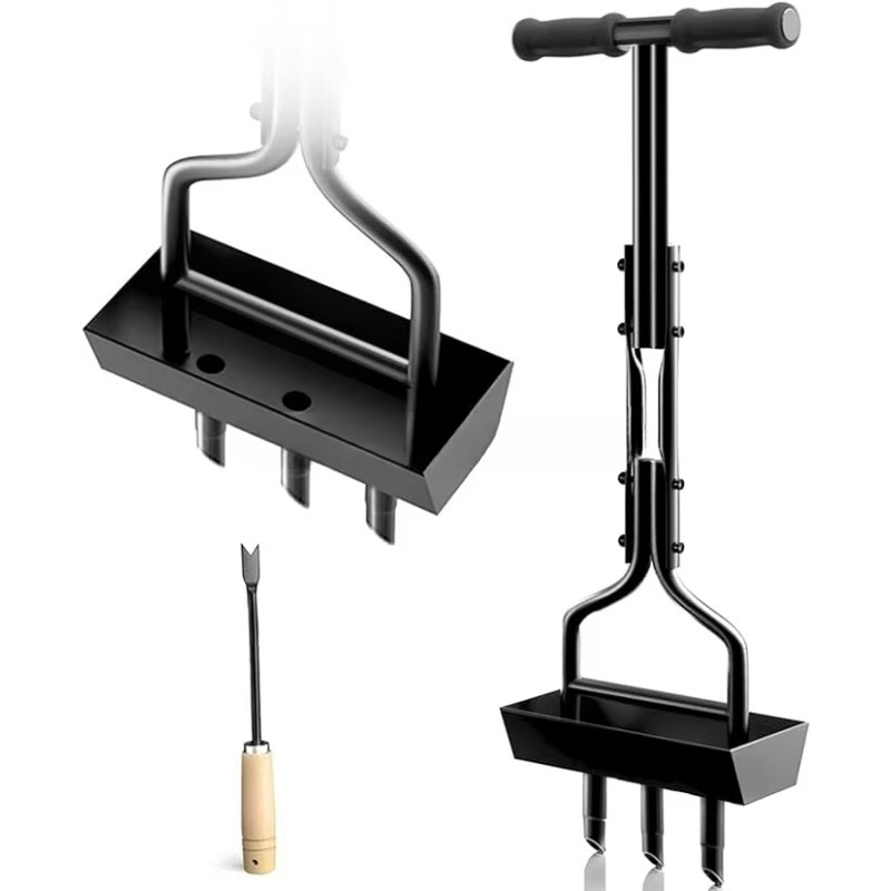 Aerator Rumput Manual, Alat Pe - Gardening Yard Tools ulasan dan harga