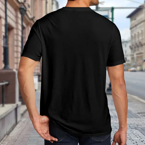 Kaos Kasual Lengan Pendek Pria - Gardening Tools German ulasan dan harga