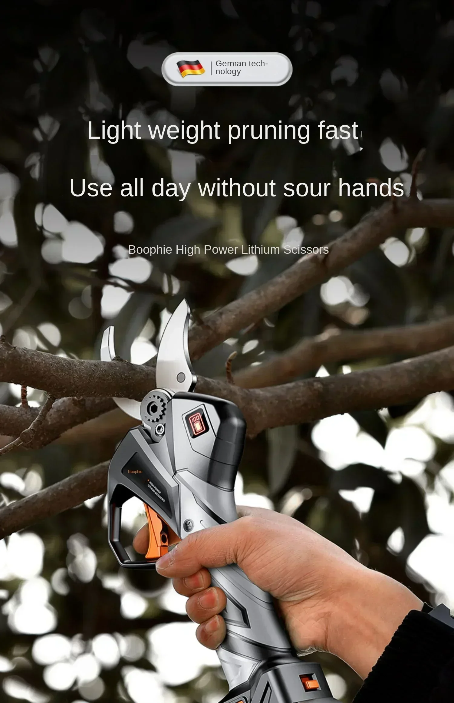 Gunting Pangkas Listrik dengan - Gardening Tools German ulasan dan harga