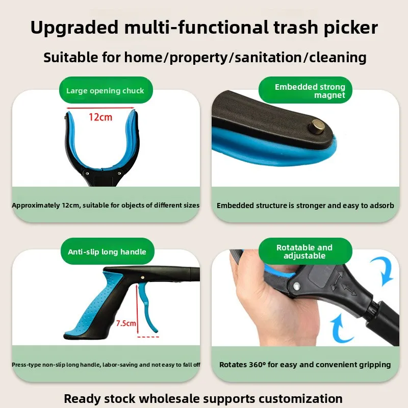 Penjepit Pengambil Sampah Deng - Gardening Tools For Elderly ulasan dan harga