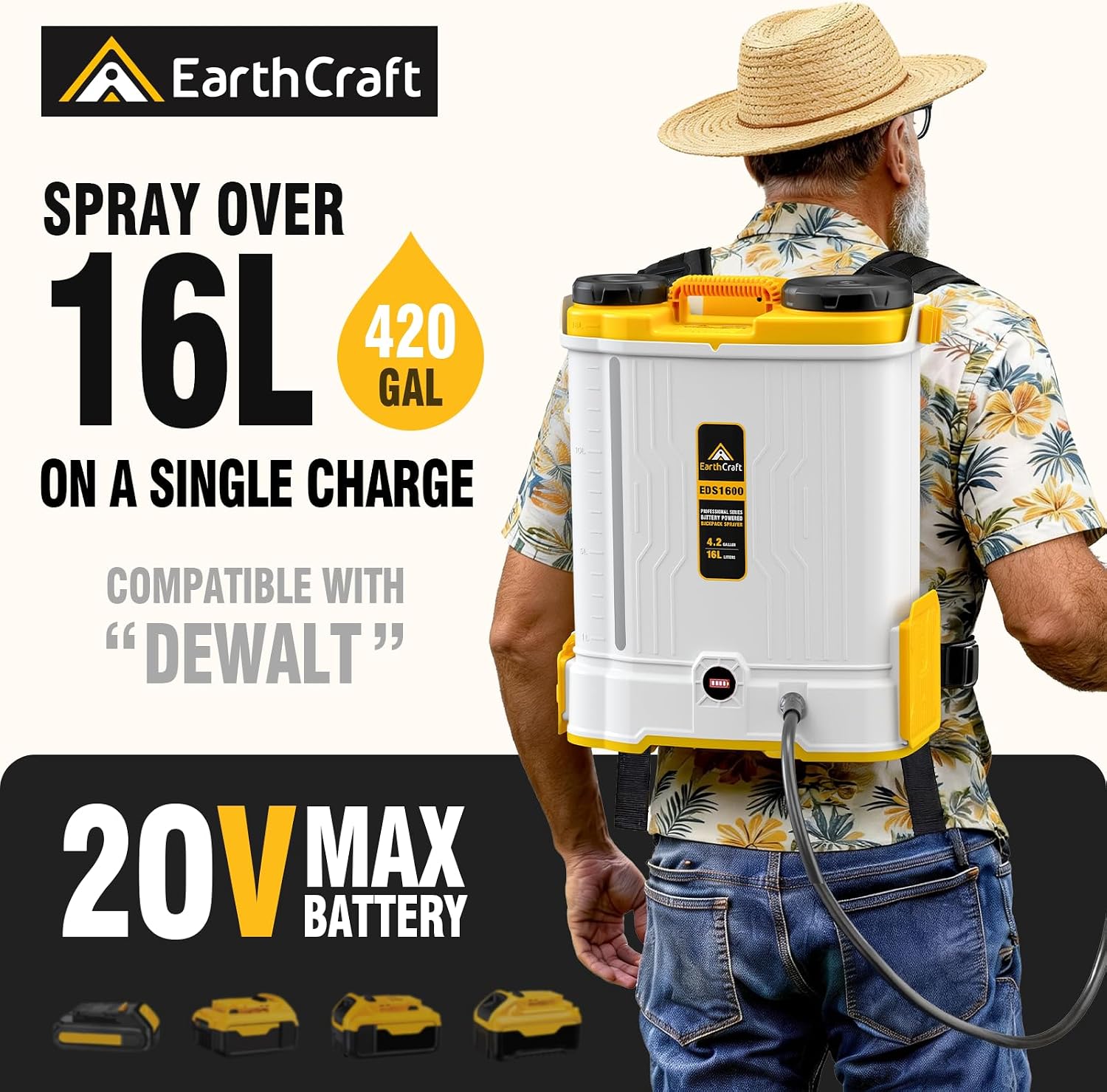 Penyemprot Ransel Bertenaga Ba - Gardening Yard Tools ulasan dan harga
