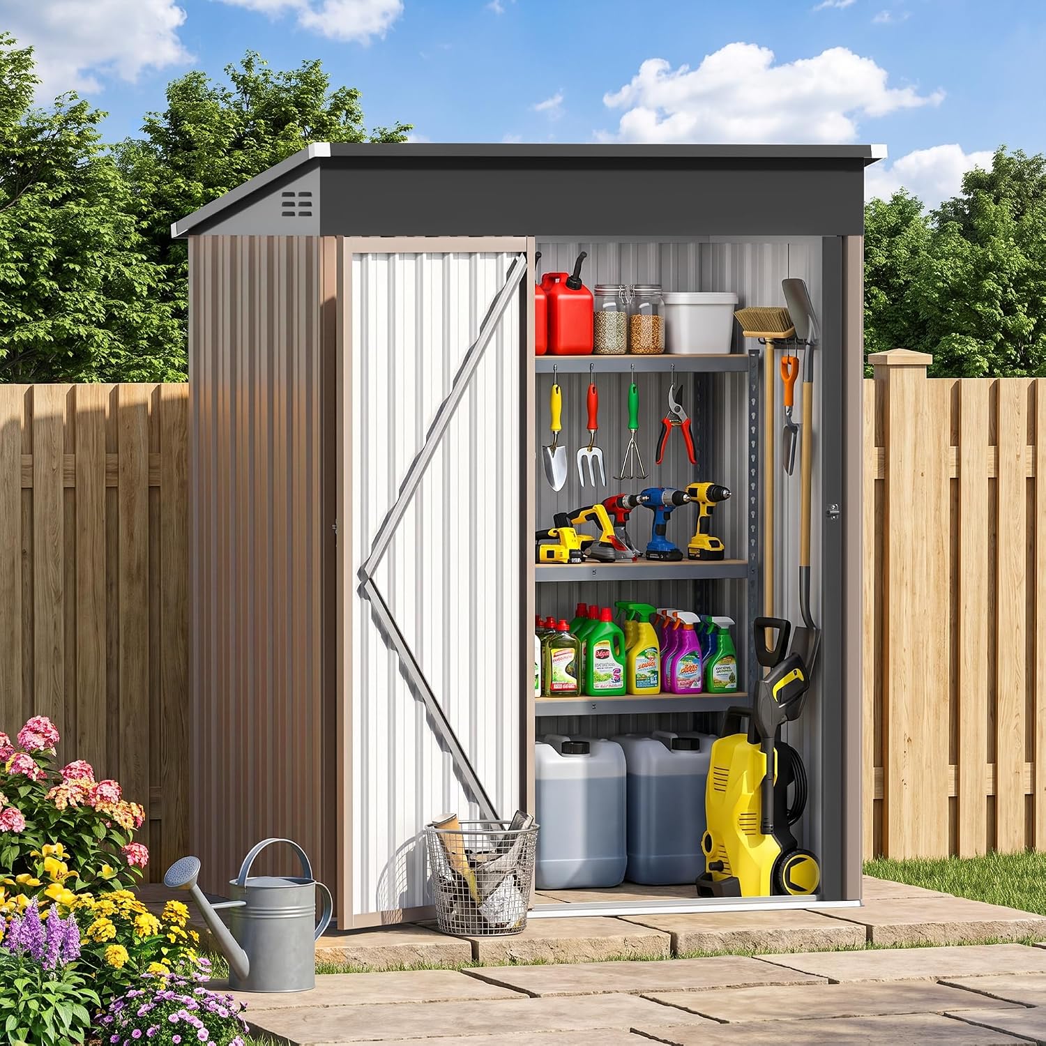 Gudang Penyimpanan Taman Berba - Gardening Tools Storage ulasan dan harga